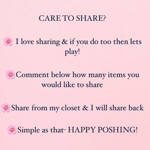 CARE TO SHARE?
